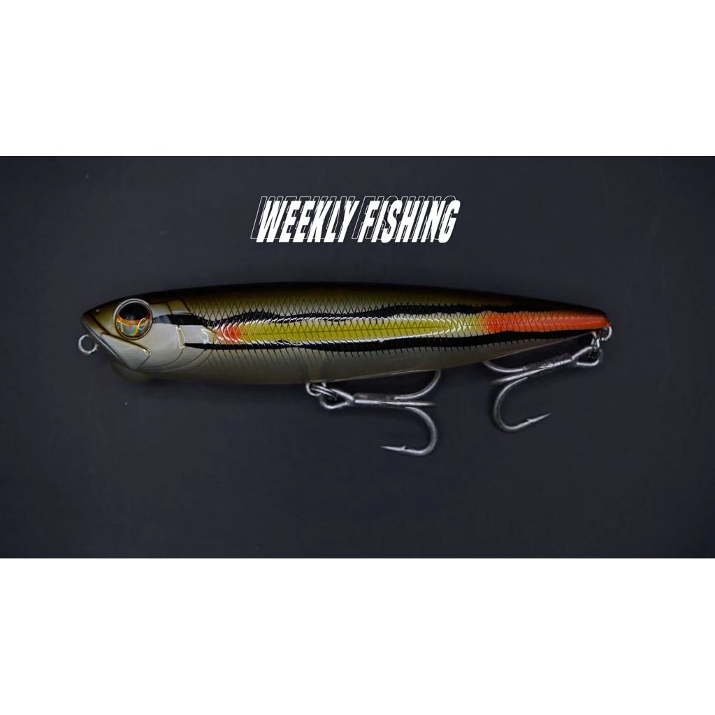 【LUREER】 WEEKLY FISHING 傻眼鉛筆  13公分 33公克 重心轉移遠投 四倍三本鉤 魚虎 岸拋
