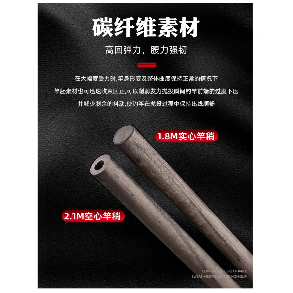 【LUREER】 DJIANG 多節 雷強竿 180 / 210 XH 路亞 雷強 魚虎 泰國鱧 雷蛙
