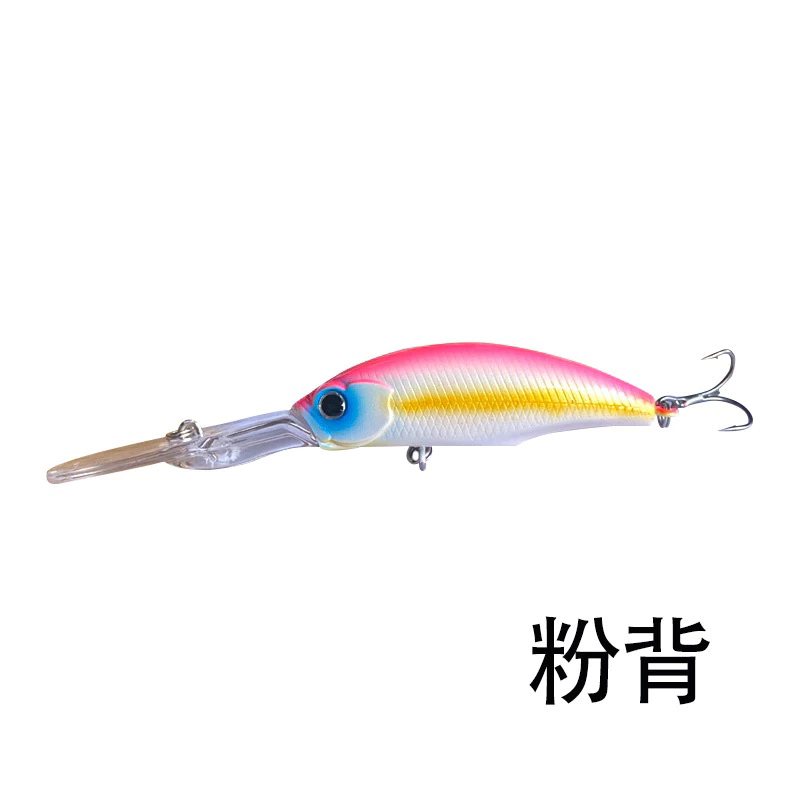 【LUREER】長舌板 米諾 深潛 7.7G 內置響珠 路亞 石斑 紅槽