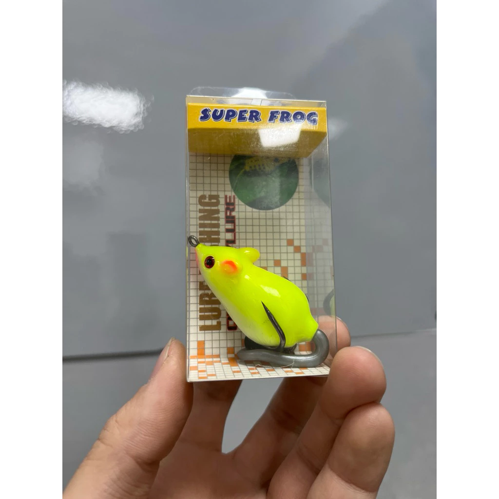 【LUREER】 雷蛙小鼠鼠 10.5克 老鼠造型雷蛙 路亞 雷蛙 泰國鱧 魚虎 雷強