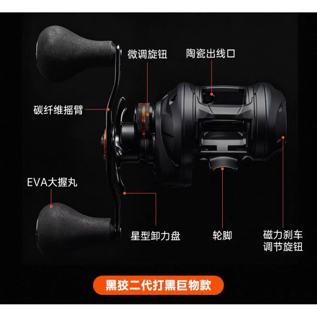 【LUREER】 ANATONO 黑狡二代 <金屬機身> 路亞 雷強 魚虎 泰國鱧 小烏龜 大龜