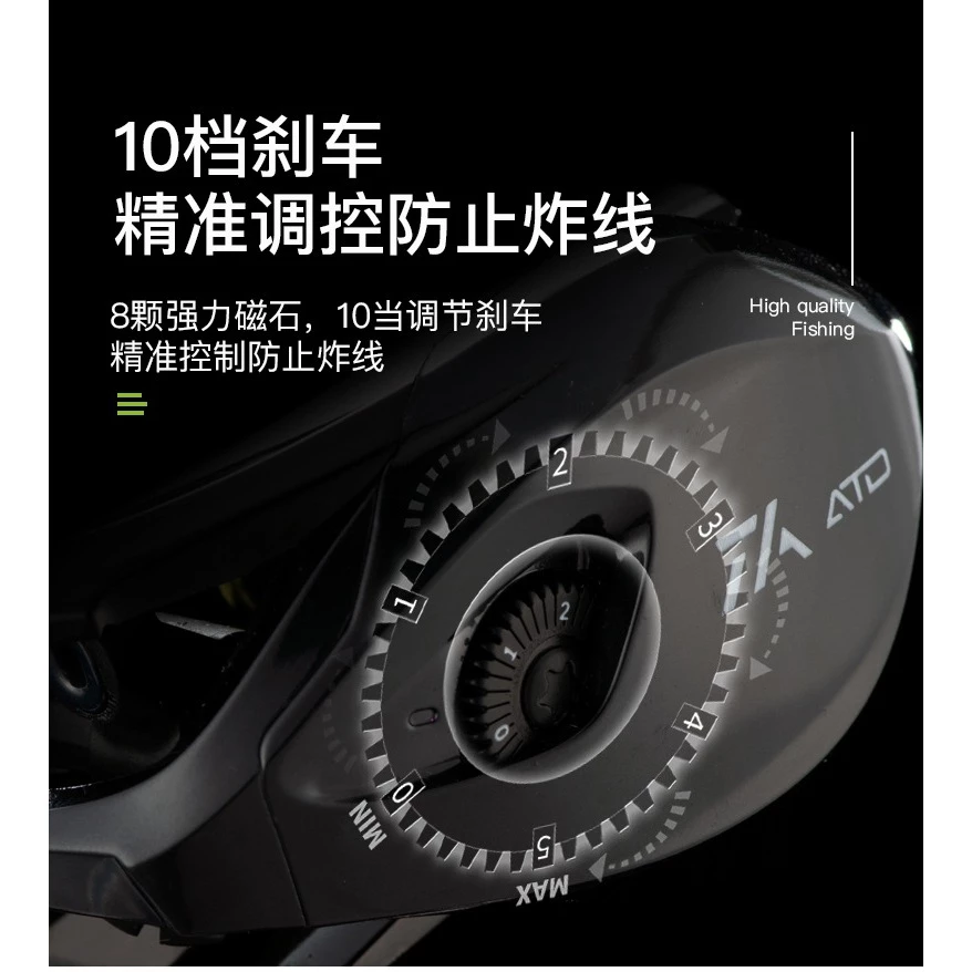 【LUREER】ATD200R 小烏龜 <泛用型> 捲線器 雙軸捲線器 入門 路亞