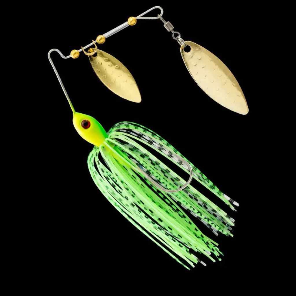 【LUREER】 雙柳葉型 複合式亮片 13/17克 SPINNER BAIT 路亞 雷強 泰國鱧 黑鱸