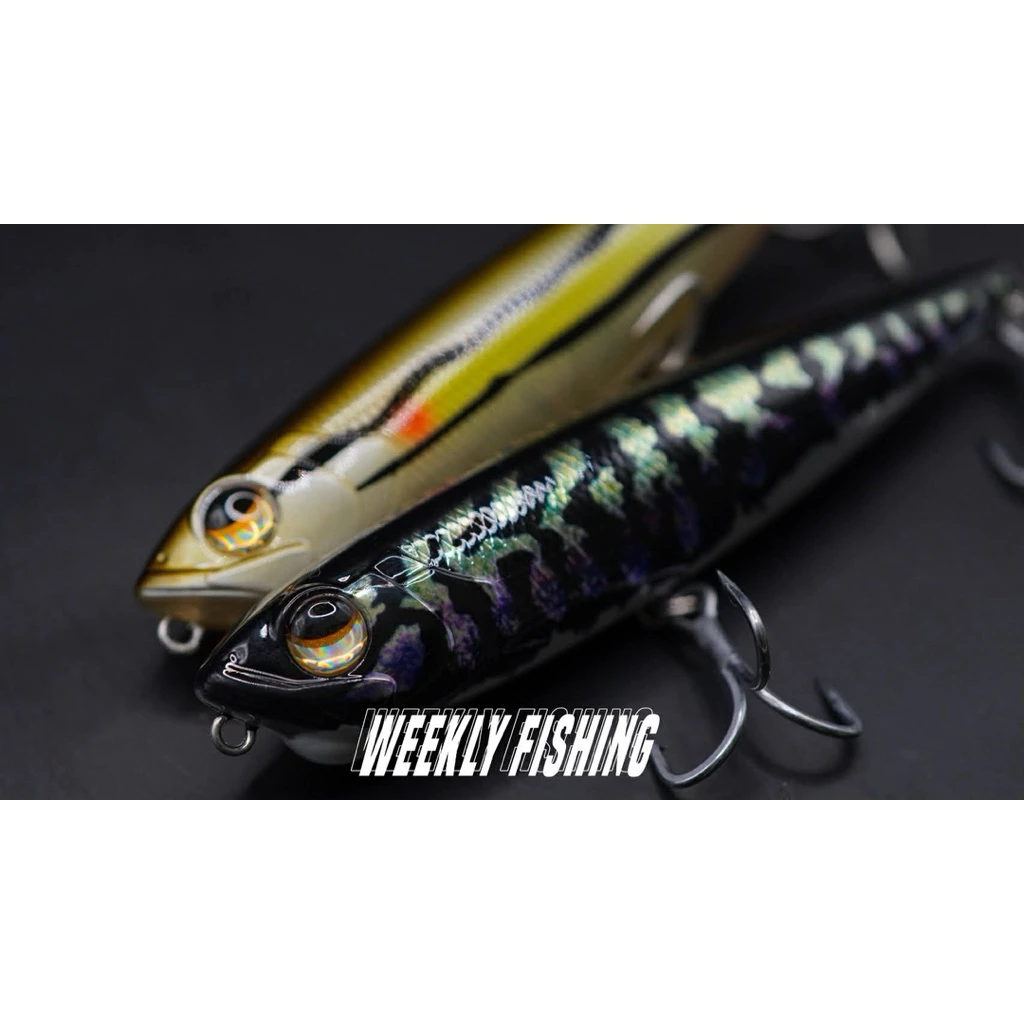 【LUREER】 WEEKLY FISHING 傻眼鉛筆  13公分 33公克 重心轉移遠投 四倍三本鉤 魚虎 岸拋