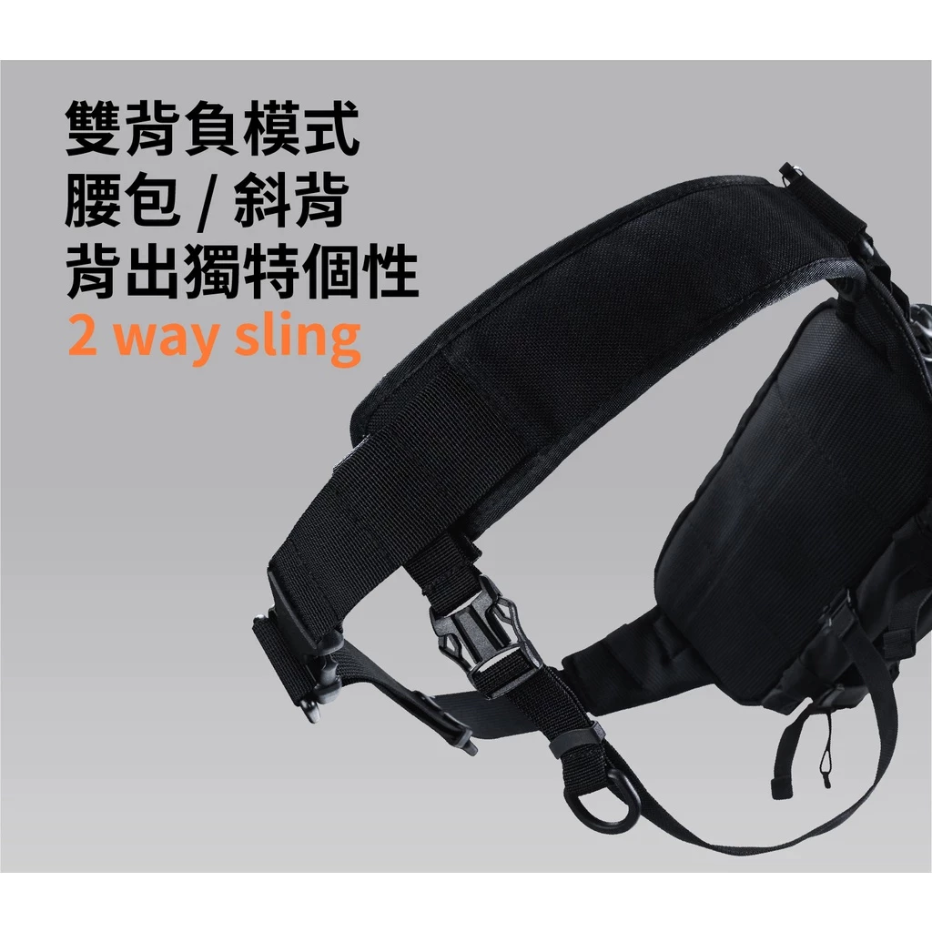 【LUREER】 Urban Lure 城市漫遊快扣路亞包 <機能兩用> CREEK RUNNER 台灣設計製造 路亞包