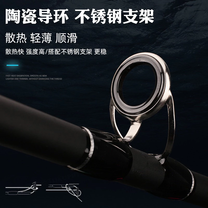 【LUREER】 四節輕雷強 旅竿 180/210H 槍柄/直柄 雷強竿 泰國鱧 魚虎 路亞竿 雷蛙 旅竿 多節 怪物竿