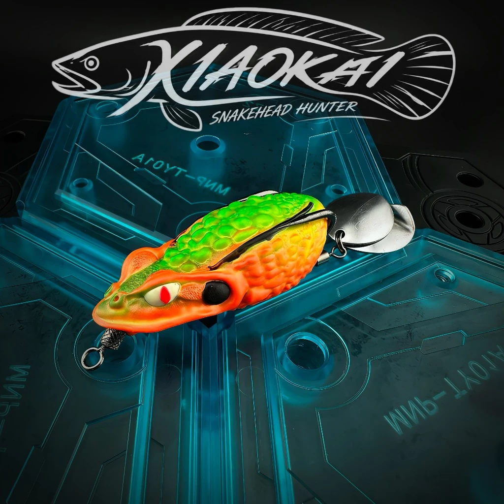 【LUREER】 XIAOKAI 小鎧蛙 12克 <印尼手工製> 小鎧 浮水 手工橡膠蛙餌 雷蛙 ENYONG LURE