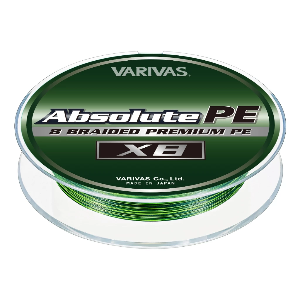 【LUREER】 VARIVAS ABSOLUTE PE X8 日本製 「防斷線技術」+SP-V塗層 PE線 路亞