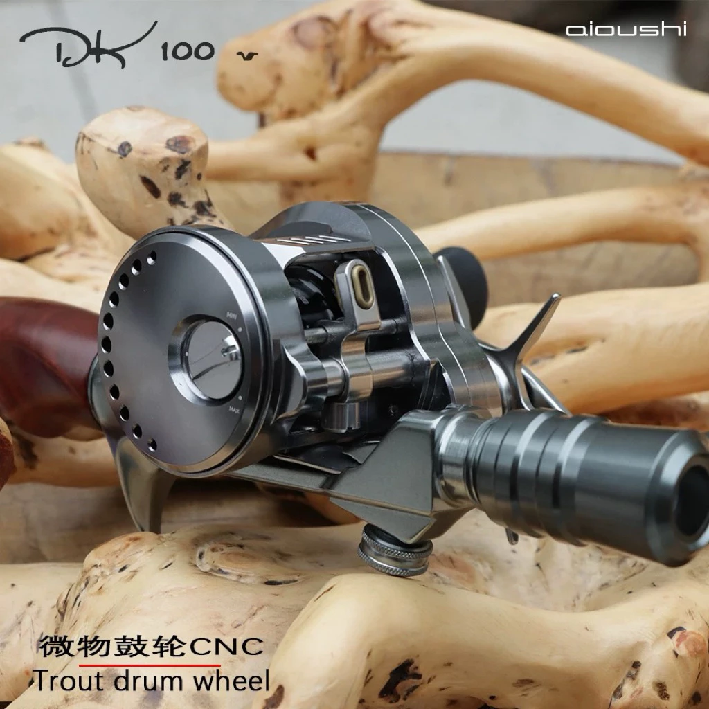 【LUREER】 高徒 DK100 微拋鼓輪 <全金屬CNC> 路亞 雙軸捲線器 鼓輪 鼓捲