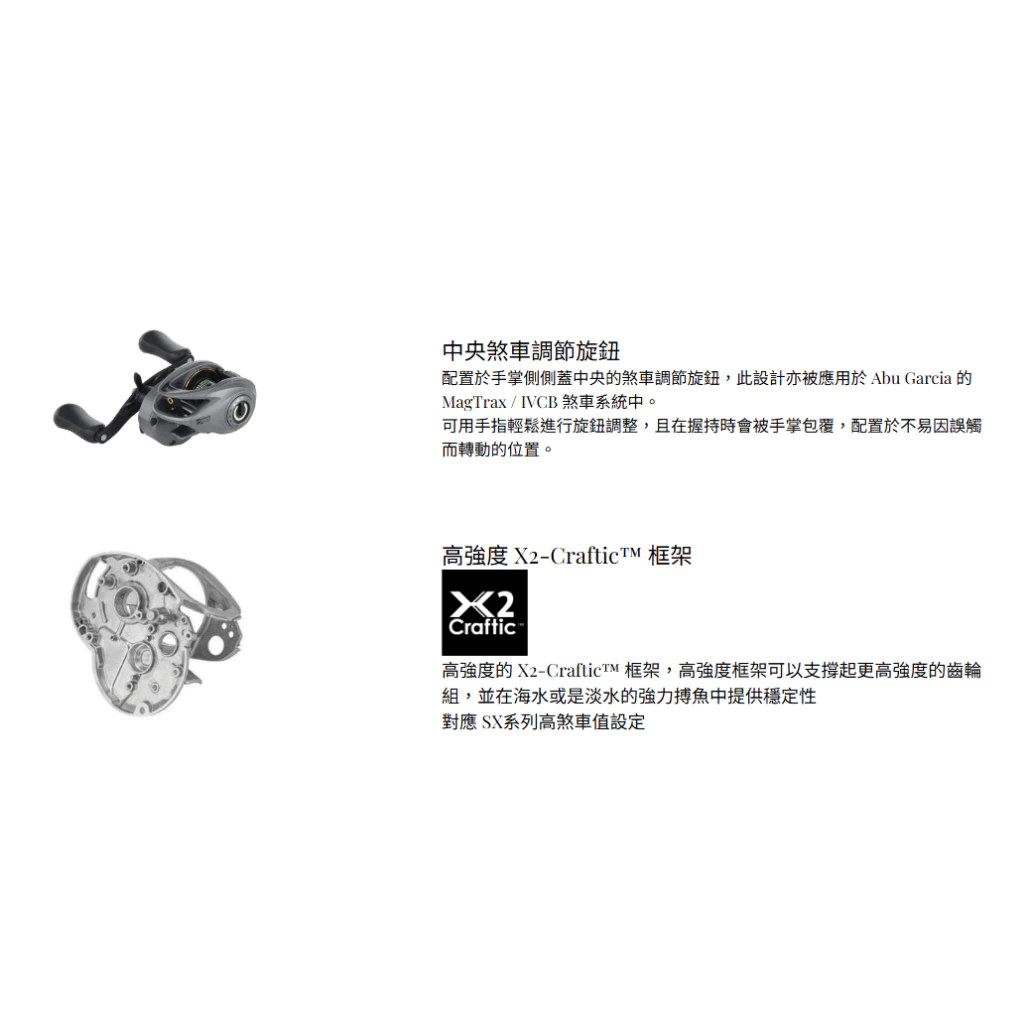 【LUREER】 Abu Garcia REVO5 VQ SX VOLTIQ <搭載電子剎車控制系統> DC 小烏龜