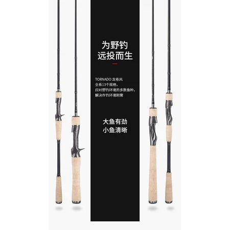 【LUREER】LureGee Tornado 龍捲風二代 入門必備 路亞竿 泛用竿 富士配件 平價 超高CP值