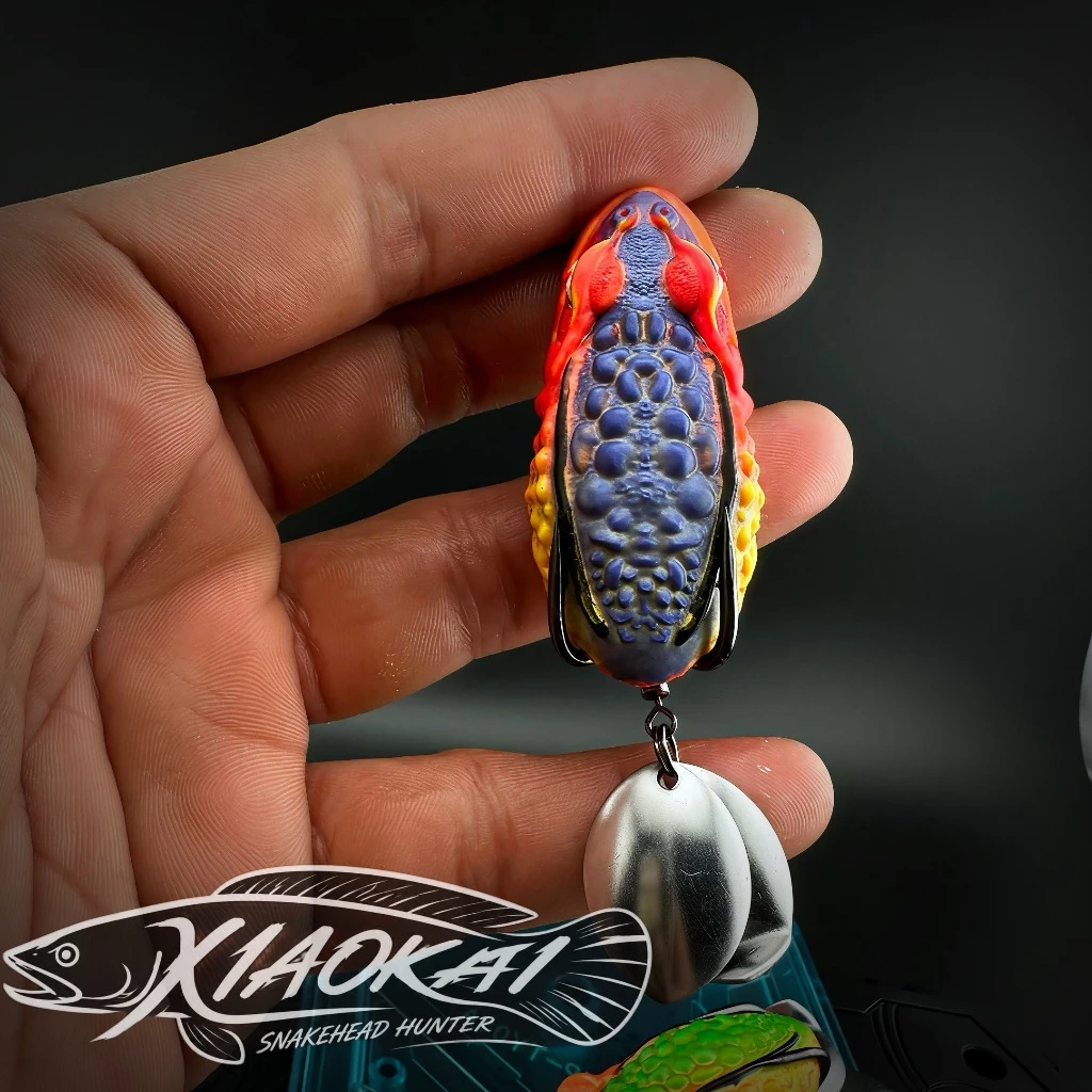 【LUREER】 XIAOKAI 小鎧蛙 12克 <印尼手工製> 小鎧 浮水 手工橡膠蛙餌 雷蛙 ENYONG LURE