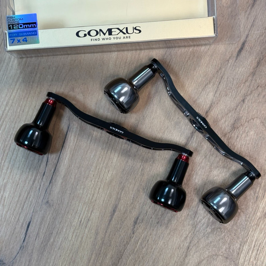 【LUREER】 GOMEXUS 重型改裝手把 <鋁合金輕量化> 100/120mm 路亞 小烏龜 改裝 握丸 雷強