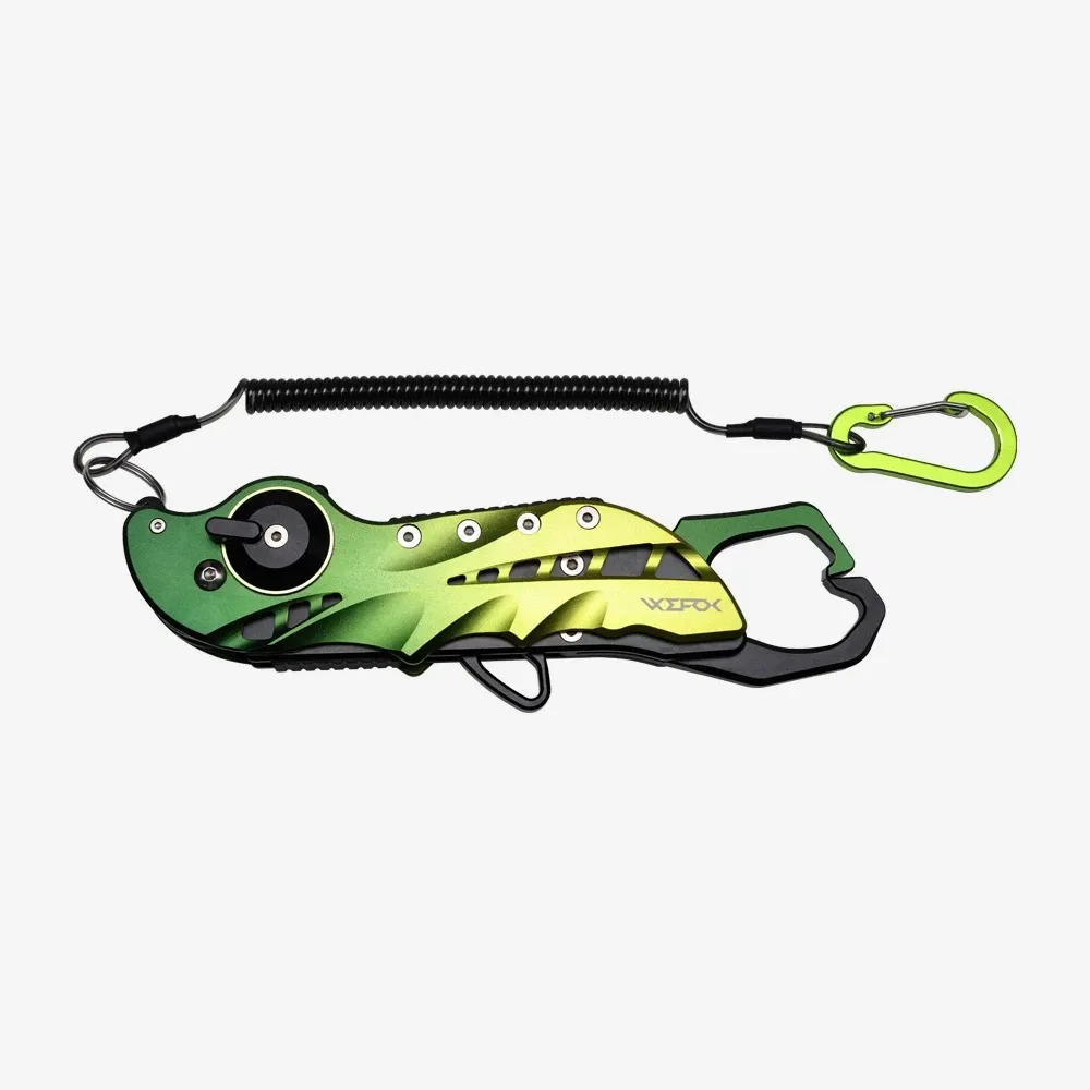 【LUREER】 WEFOX 折疊式槍型魚夾 <耐重40公斤> 路亞 大物 魚夾 控魚器
