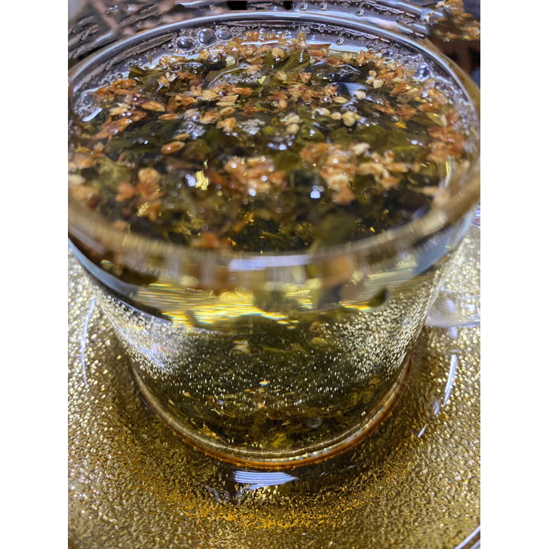 手作 桂花 金萱烏龍茶