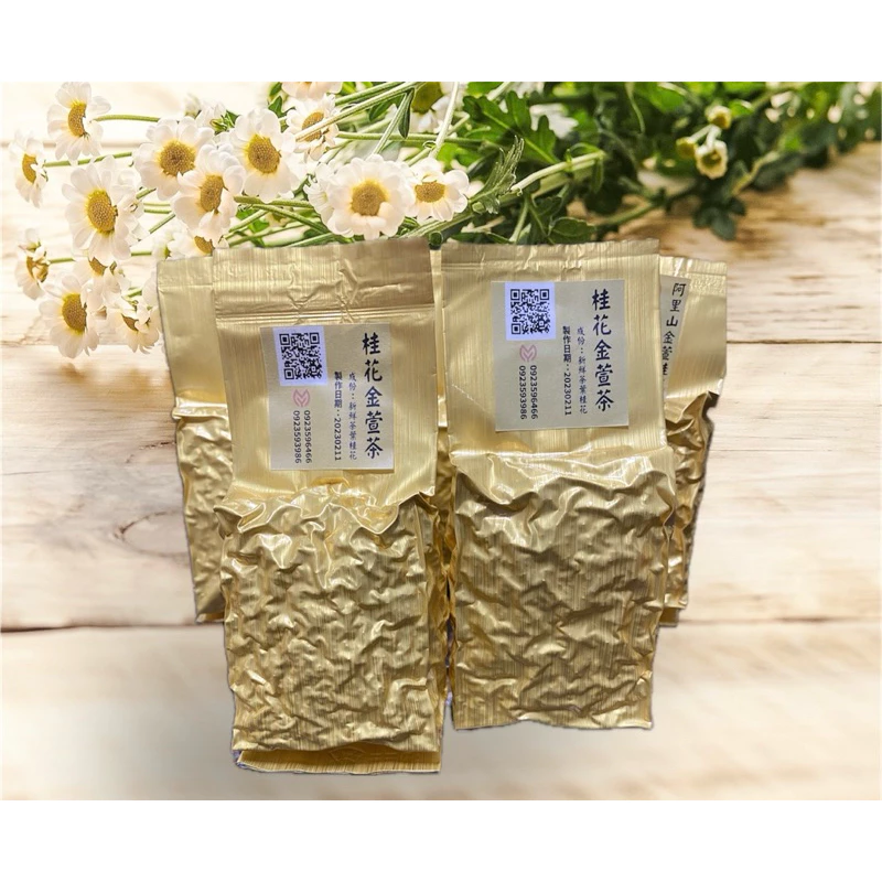 手作 桂花金萱烏龍茶