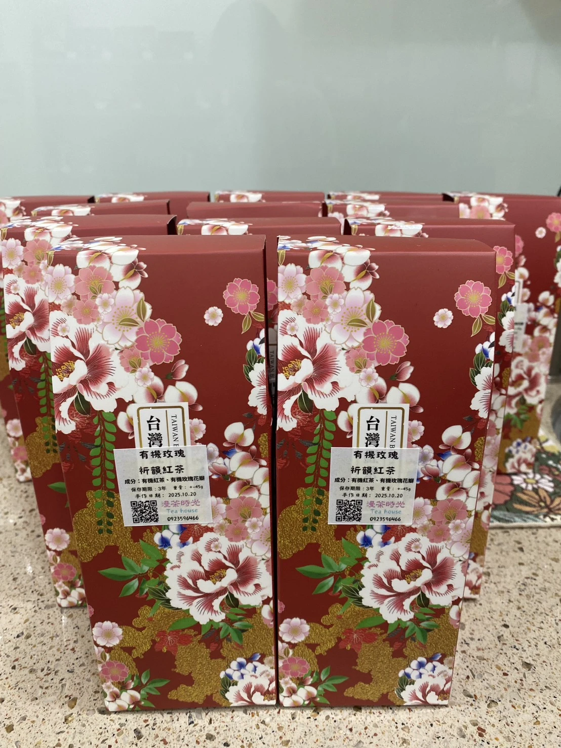 珍藏有機祁韻玫瑰花茶