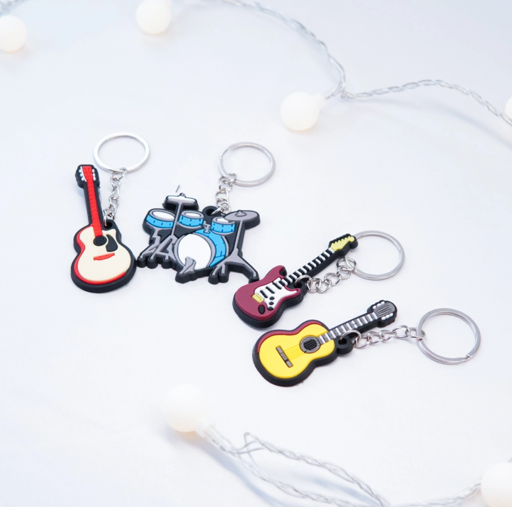 GuitarLab 樂器吊飾（軟橡膠）