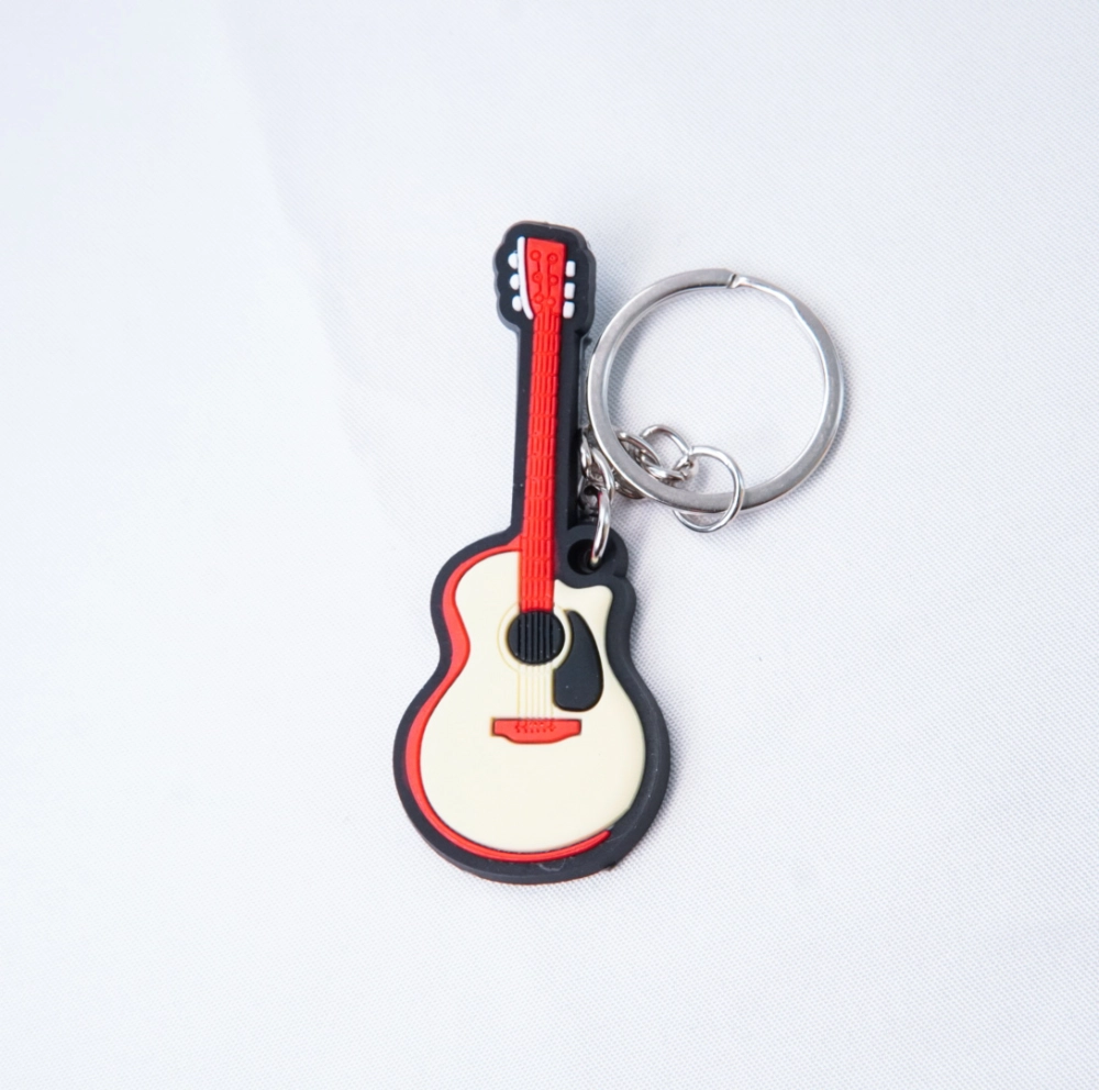 GuitarLab 樂器吊飾（軟橡膠）