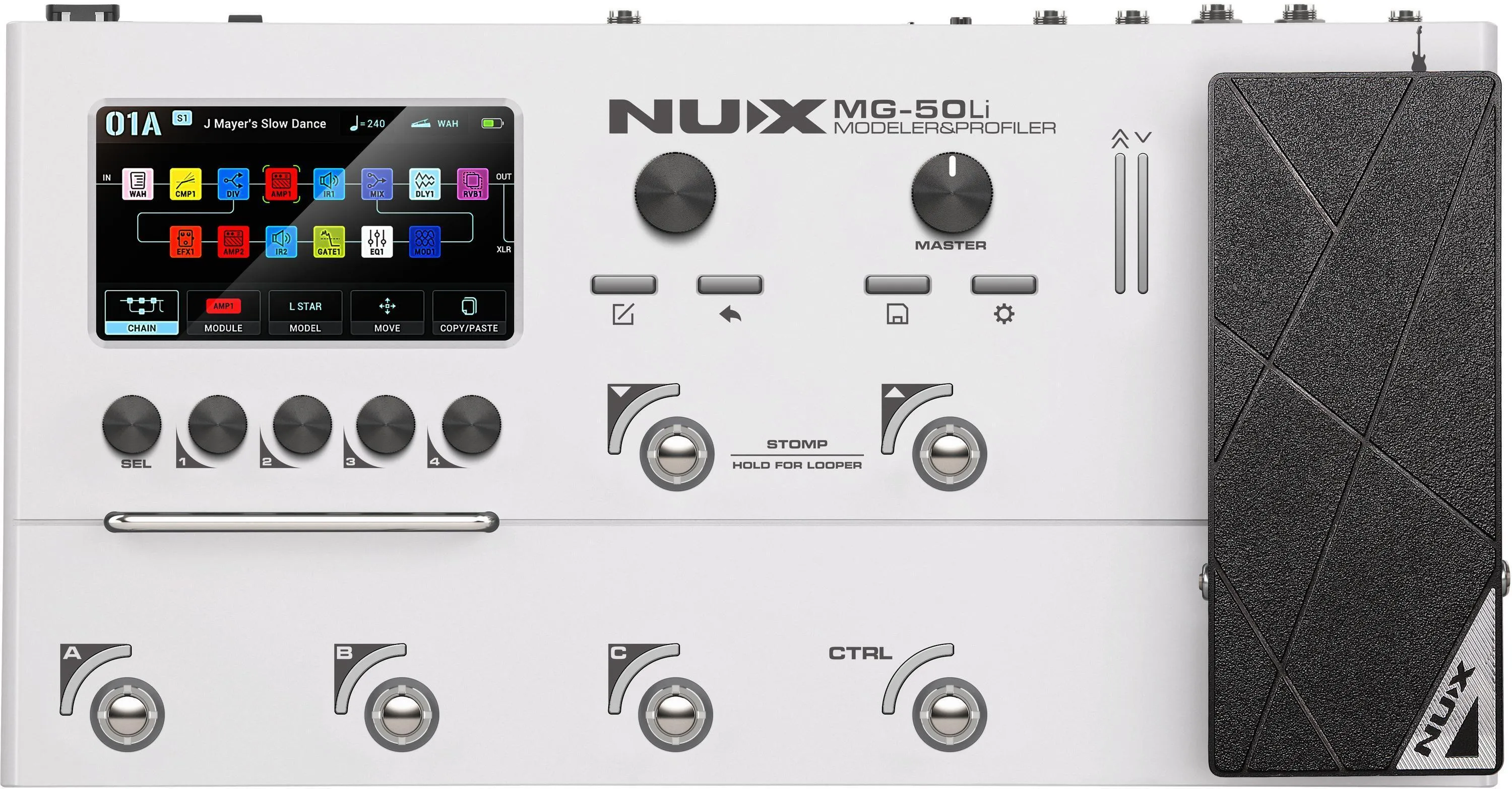 NUX MG-50 Li 旗艦型綜合效果器