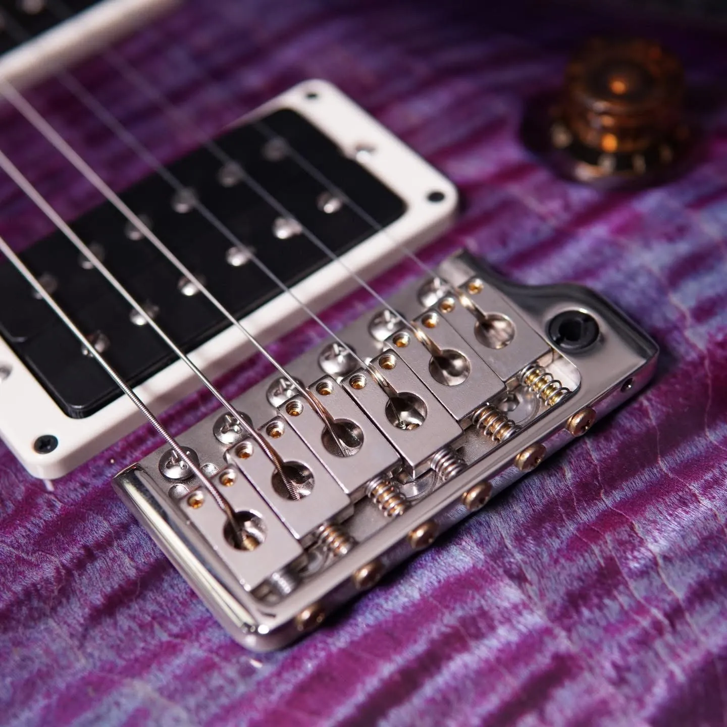 二手美品推薦 PRS 35th Anniversary Custom 24 Ultra Violet Smokeburst Pattern Regular #306601