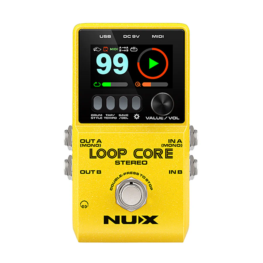 NUX Loop Core Stereo 電吉他電木吉他貝斯循環鼓組