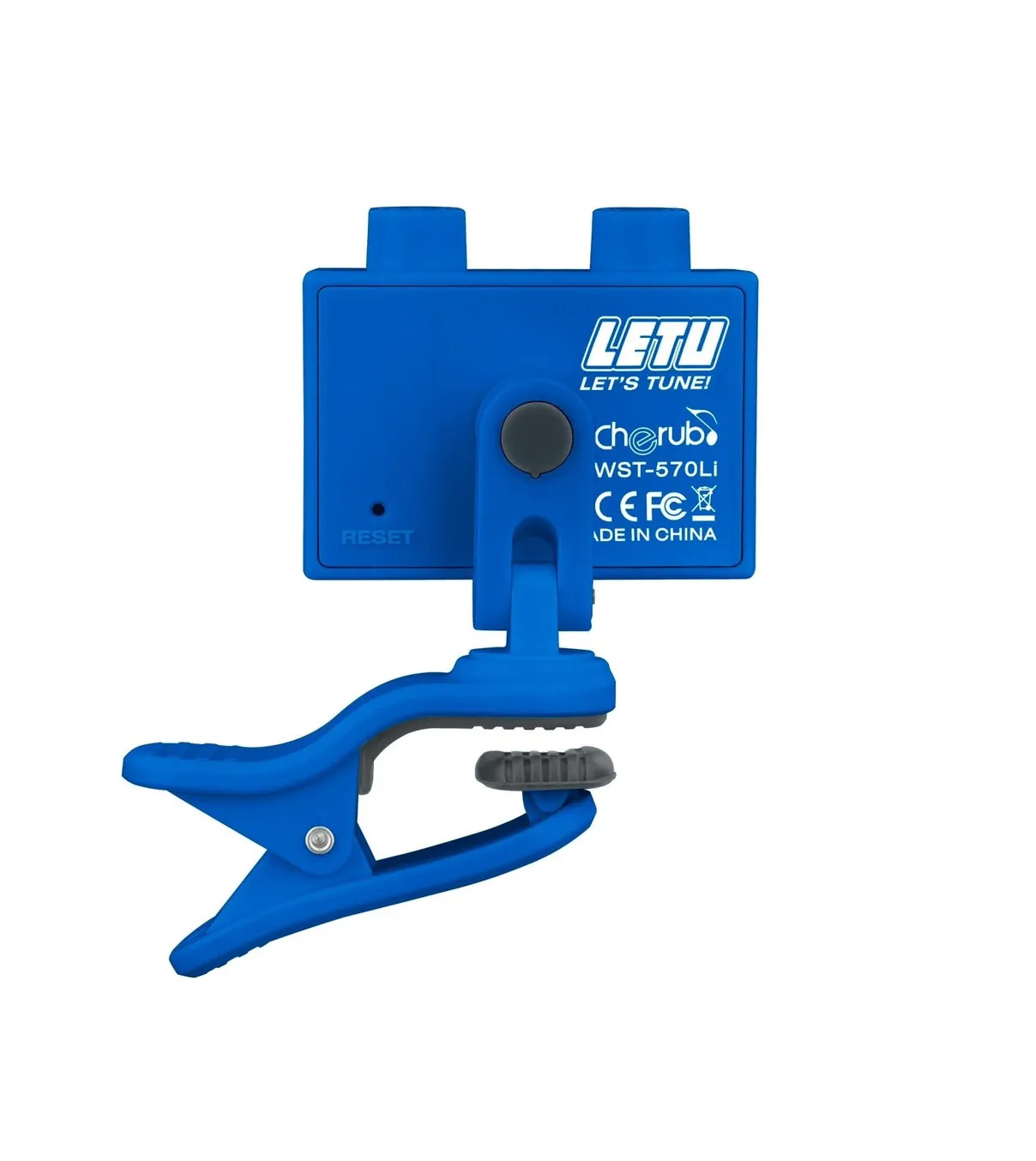 積木造型調音器 四色可挑 Cherub LETU Clip-on Tuner WST-570Li