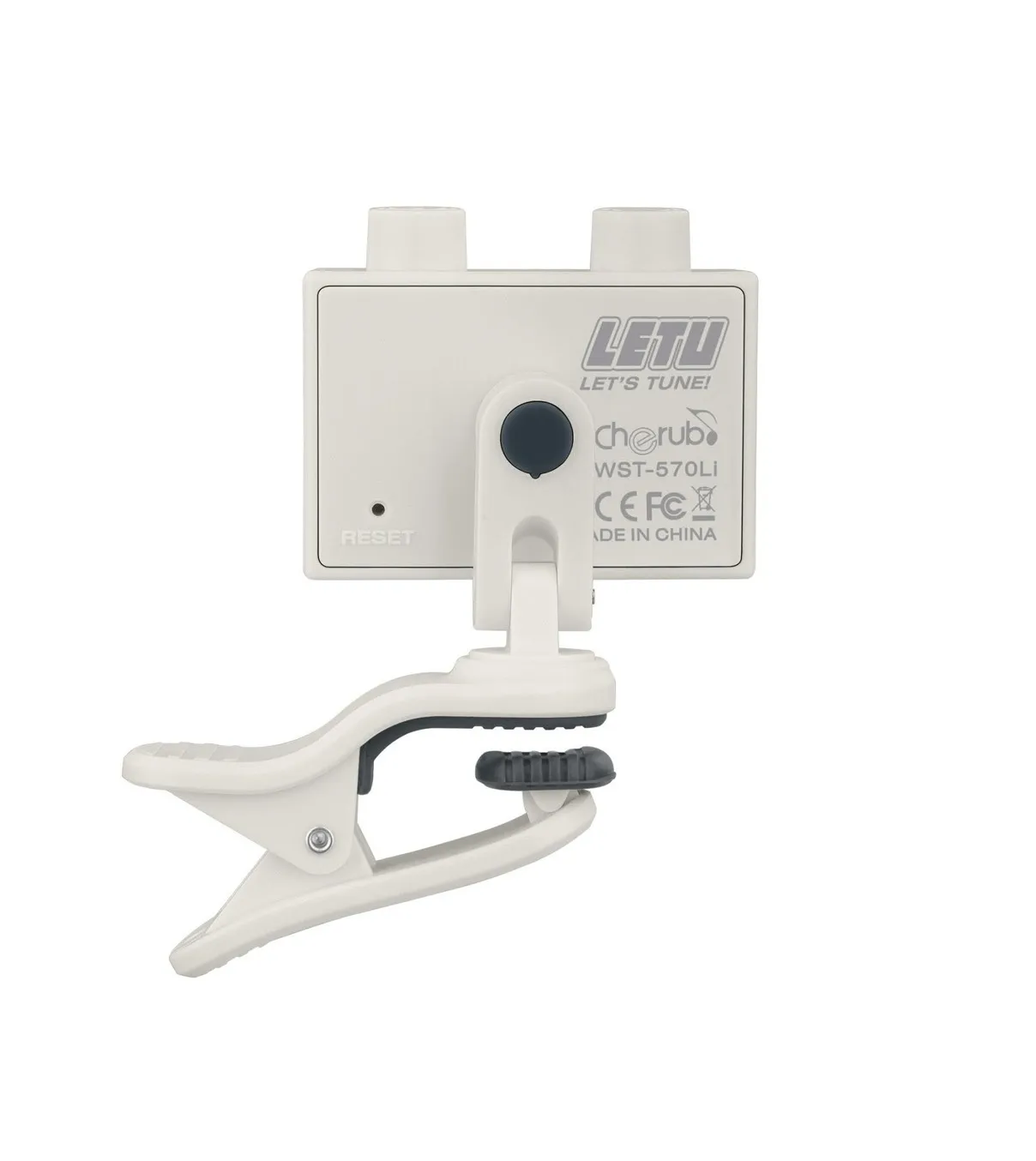 積木造型調音器 四色可挑 Cherub LETU Clip-on Tuner WST-570Li