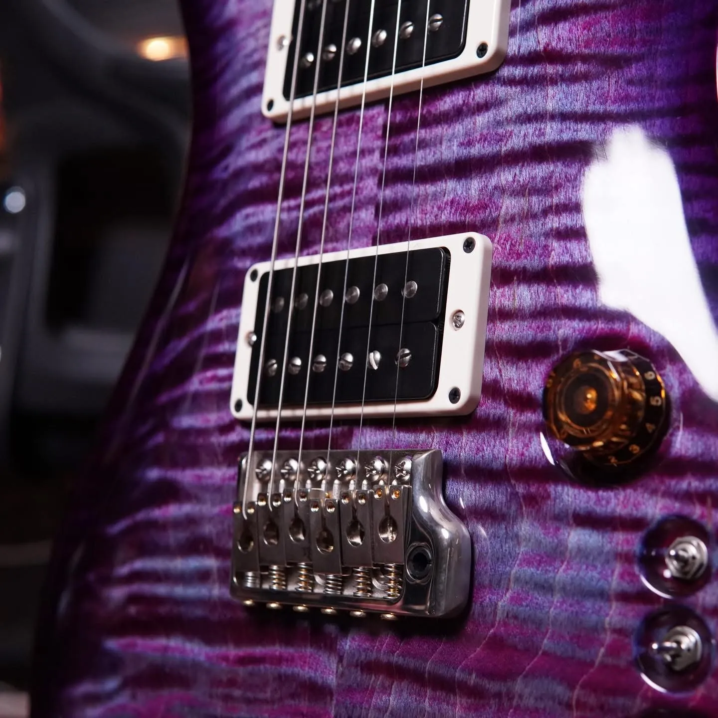 二手美品推薦 PRS 35th Anniversary Custom 24 Ultra Violet Smokeburst Pattern Regular #306601