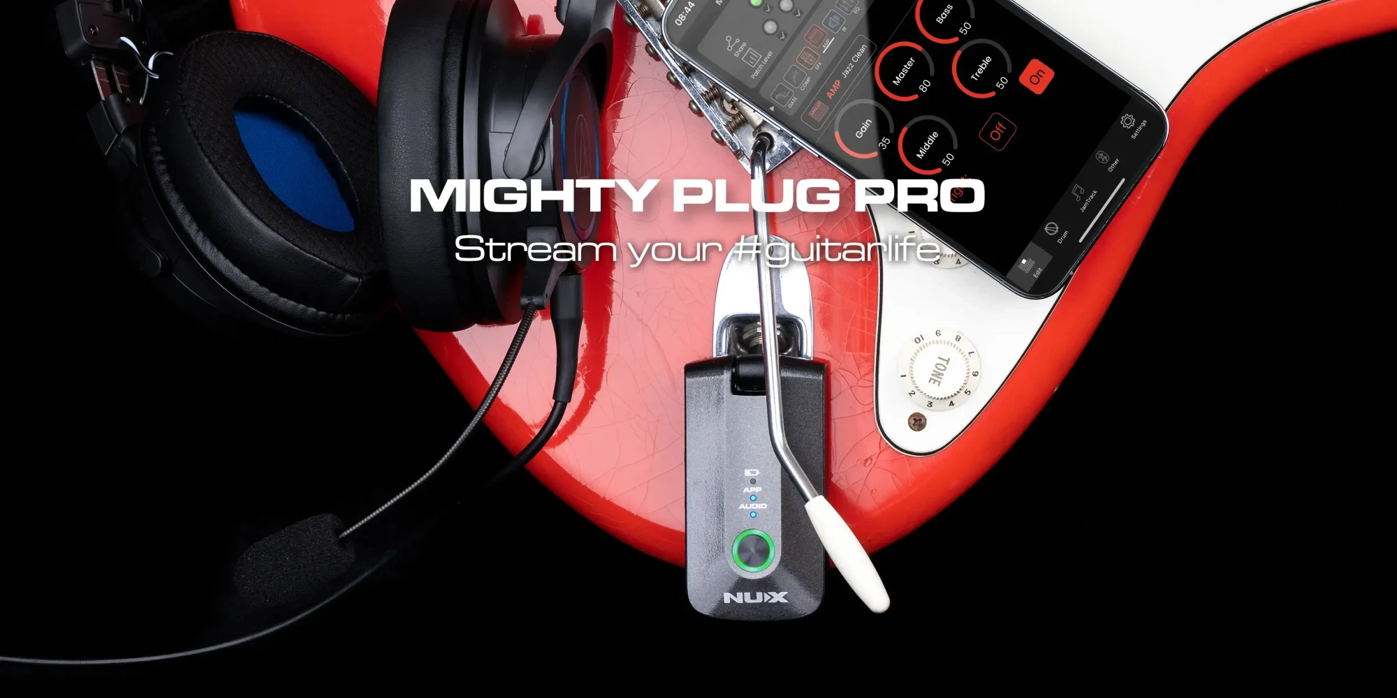NUX MP-3 吉他 貝斯 藍芽效果器 音箱模擬 Mighty Plug Pro