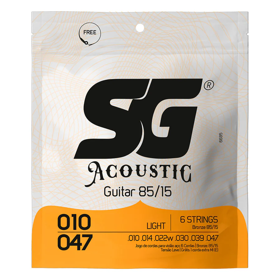 SG STRINGS木吉他弦 .010黃銅 SG-6685EX