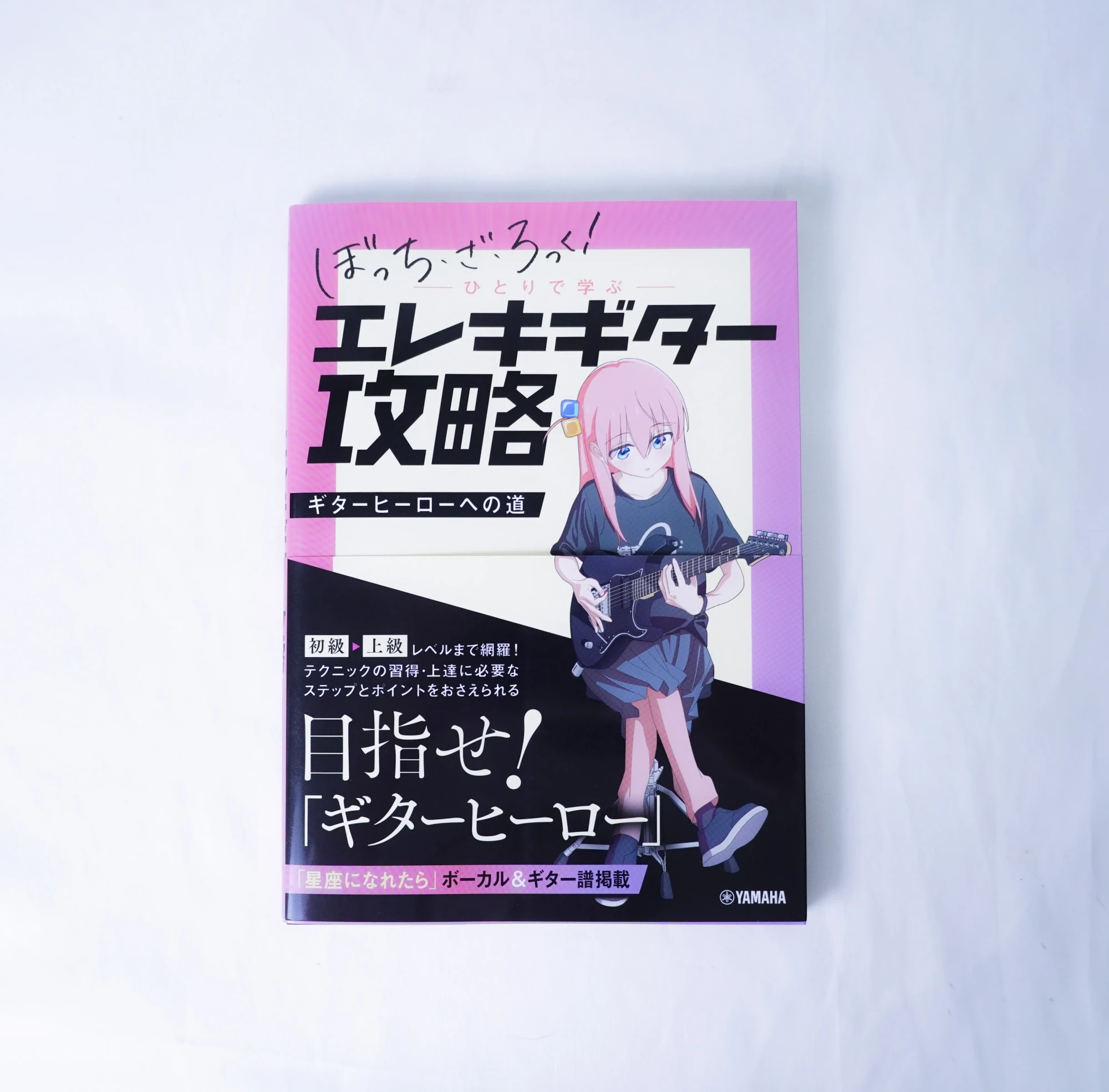 《孤獨搖滾！》x 吉他英雄攻略 最簡單的自學教材 全日文書籍