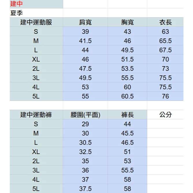 建國中學-建中-夏季運動短袖短T-短褲排汗衣 運動衣