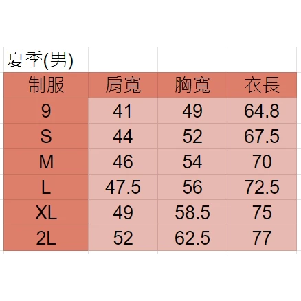 興雅國中夏季男女款短袖制服