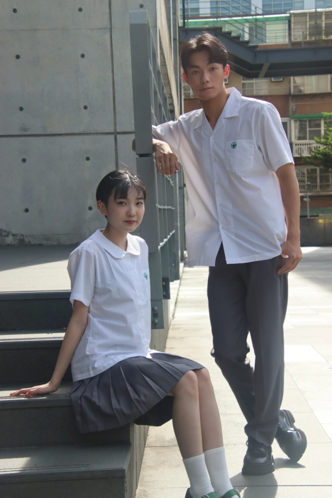 永春高中男女制服長褲