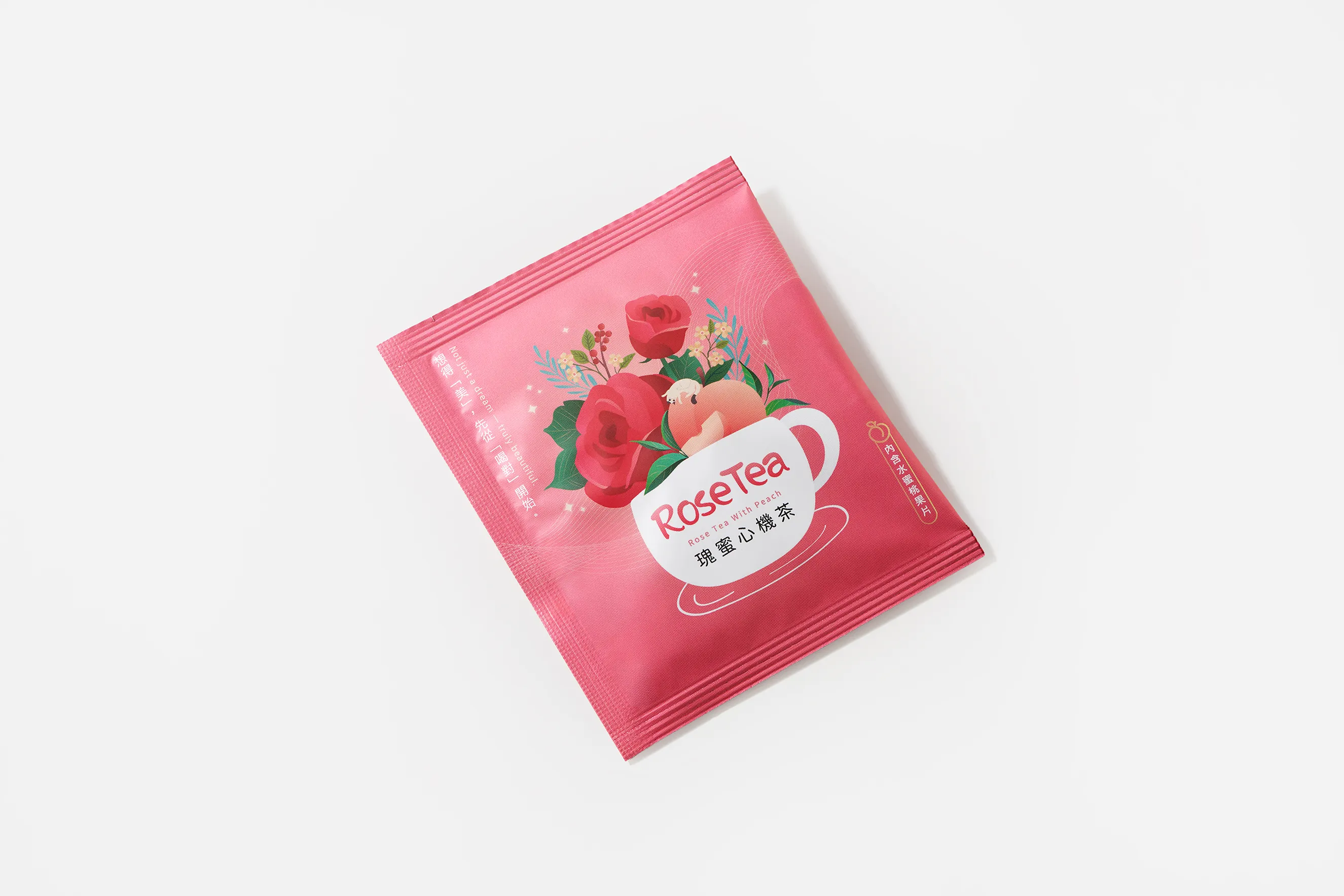 瑰蜜心機茶(水蜜桃風味/內含水蜜桃果片)