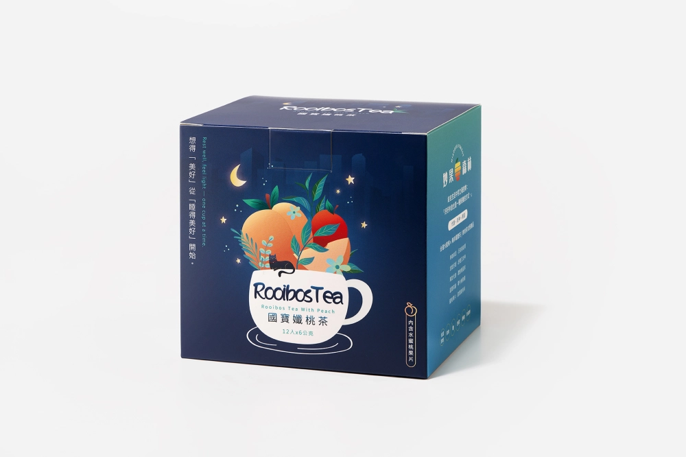 國寶孅桃茶(水蜜桃風味/內含水蜜桃果片）