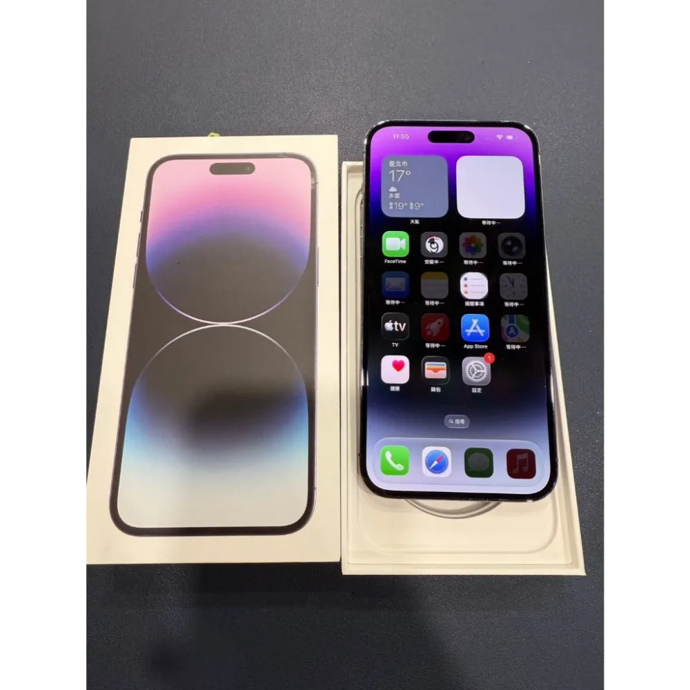 apple iPhone 14 Pro Max 512G 紫色 機況良好 外觀漂亮 電池80% 無拆修過