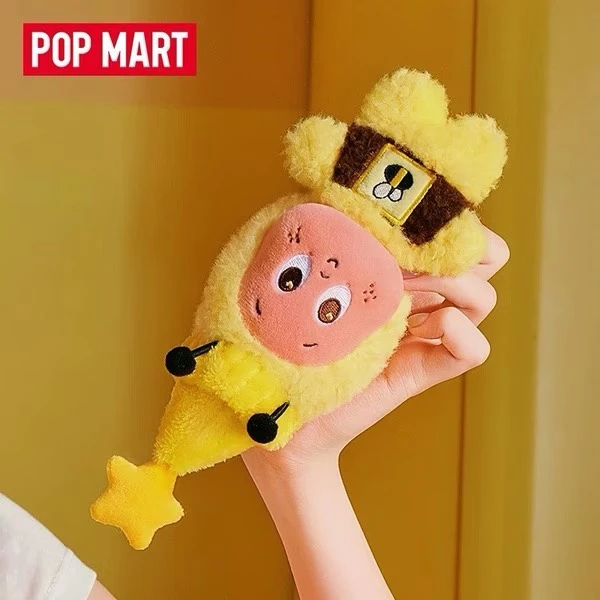 POPMART 泡泡瑪特 星星人 歡迎來到月球表面 蜂蜜毛絨掛件