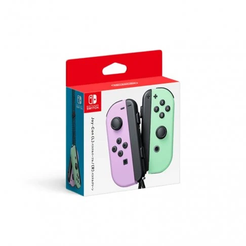 Nintendo Switch Joy-Con 控制器 左右手套組 粉紫綠
