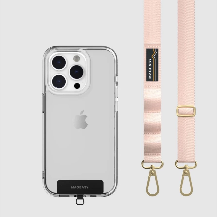 MAGEASY 20 mm Strap 掛繩/掛繩片組 (相容 iOS / Android 手機殼)