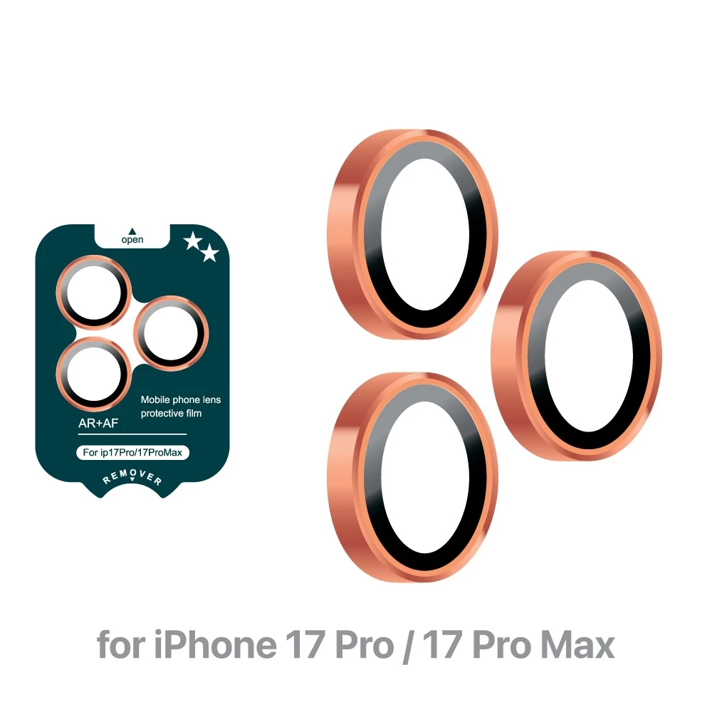 MEGA KING iPhone 17 Pro/Pro Max 藍寶石鏡頭貼 三鏡頭