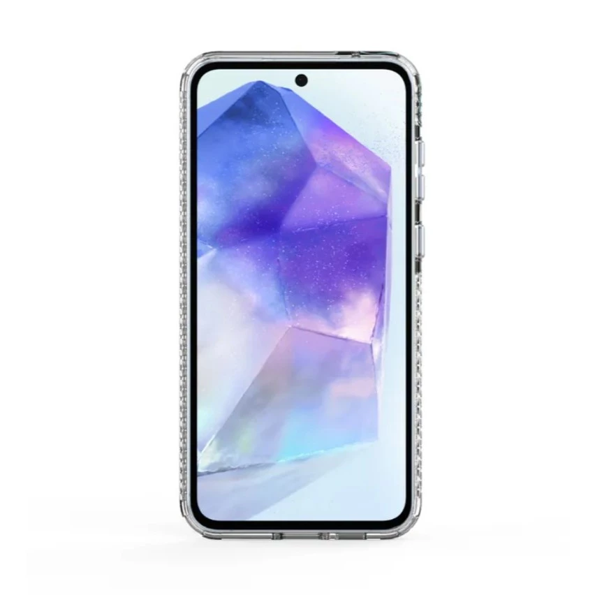 普格爾Samsung Galaxy A55 冰鑽減壓防摔保護殼/彩鈦