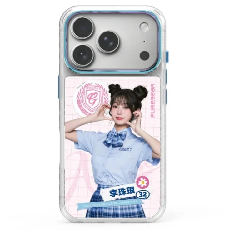 普格爾 iPhone 冰鑽減壓防摔保護殼 / XVIII悍將中學 (富邦悍將)