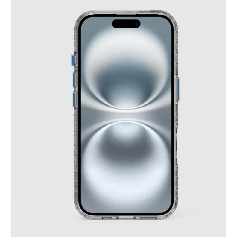 普格爾iPhone 16 冰鑽減壓防摔保護殼 / 彩鈦