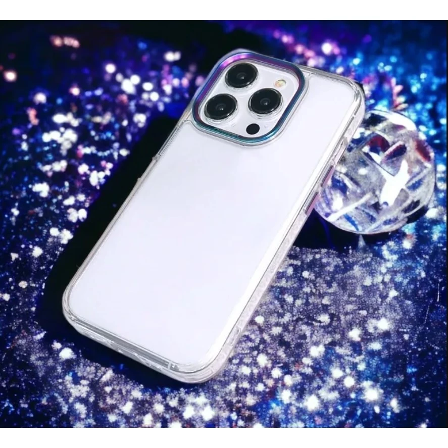 普格爾Apple iPhone 15 冰鑽減壓防摔保護殼 / 玫瑰