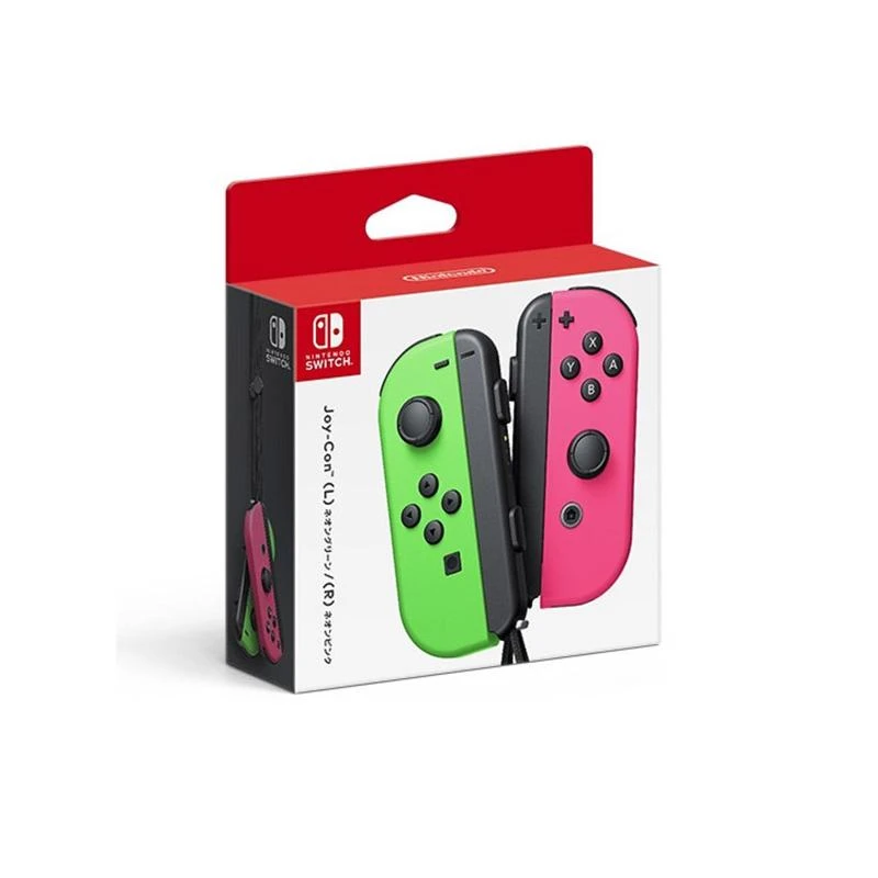 Nintendo Switch Joy-Con 控制器 左右手套組 粉紅綠