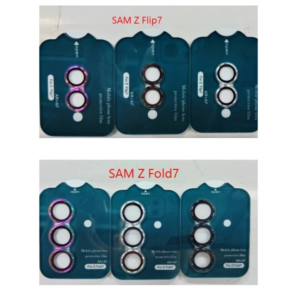 9H抗刮抗摔耐磨 鋁合金鏡頭貼+工具組 SAMSUNG三星 Z Flip7 / Z Fold7炫彩、黑、銀