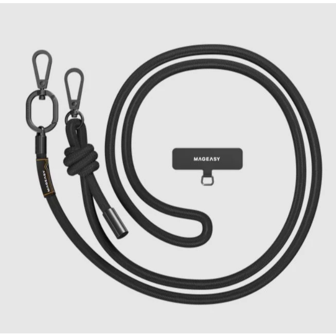 MAGEASY 8.3 mm Strap 掛繩/掛繩片組 (相容 iOS / Android 手機殼)