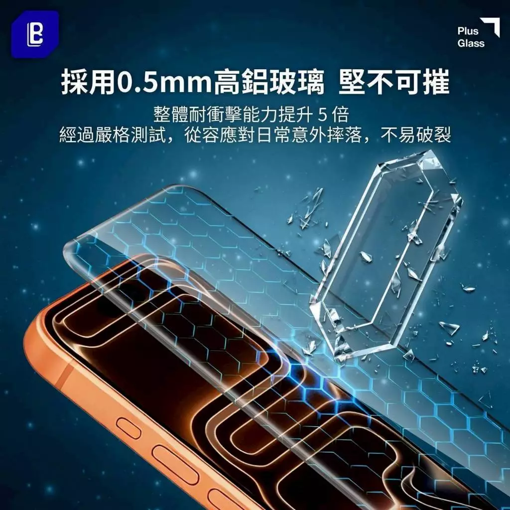 LB 500C 3D玻璃貼/保護貼 防指紋電鍍加強版